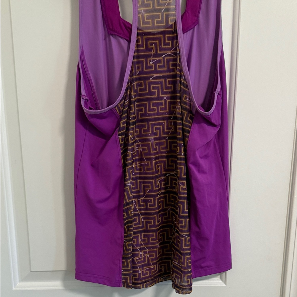 Greek Goddess Crowned Athletics Flow Tank View 3